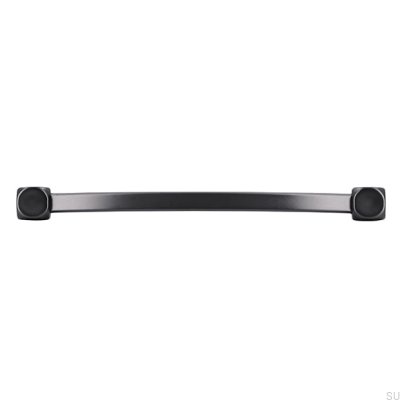 Poignée de meuble allongée 2388 96 Anthracite Brossé