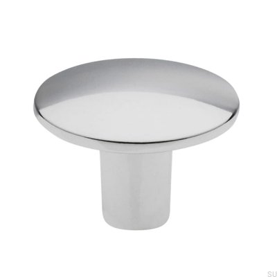 Bouton de meuble 2087F Chrome poli