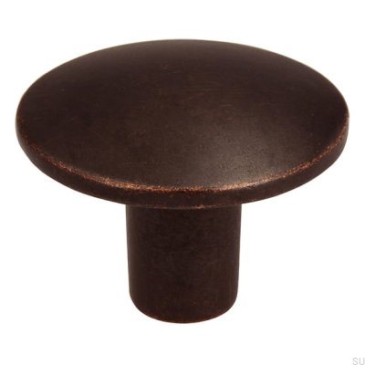 Bouton de Meuble 2087F Noir Cuivre Antique
