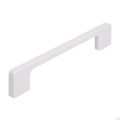 Poignée de meuble oblongue 2027 160 Métal Blanc