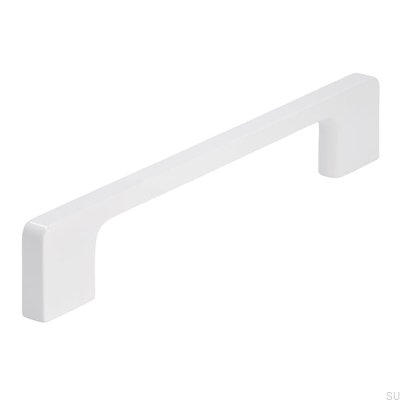 Poignée de meuble oblongue 2027 192 Métal Blanc