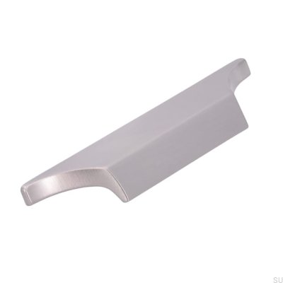 Poignée de meuble allongée 2454 64 Nickel brossé
