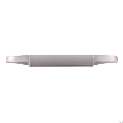 Poignée de meuble allongée 2454 64 Nickel brossé