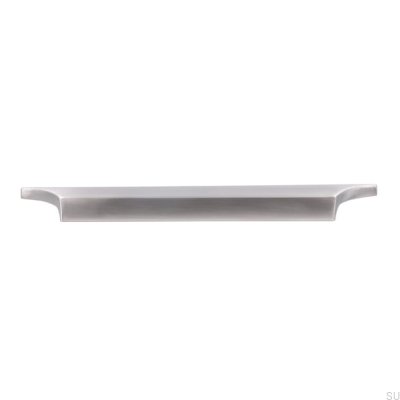 Poignée de meuble allongée 2454 160 Nickel brossé
