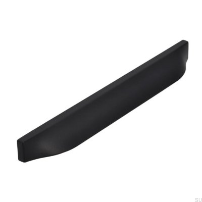 Poignée de meuble oblong 2447 160 Métal Noir Mat