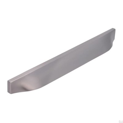 Poignée de meuble allongée 2447 160 Nickel brossé
