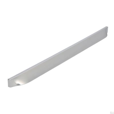 Poignée de meuble oblong 2447 320 Chrome poli
