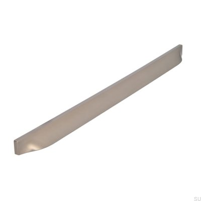 Poignée de meuble allongée 2447 320 Nickel brossé