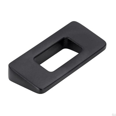 Poignée de meuble allongée 2394 32 Métal Noir Mat