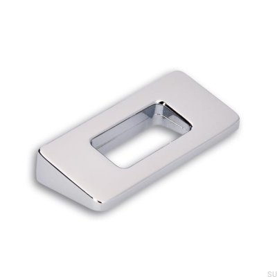 Poignée de meuble allongée 2394 32 Chrome poli