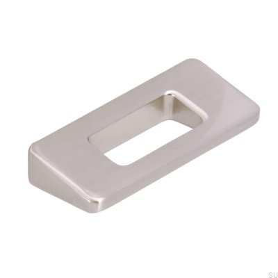 Poignée de meuble allongée 2394 32 Nickel brossé
