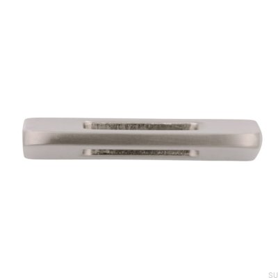 Poignée de meuble allongée 2394 32 Nickel brossé