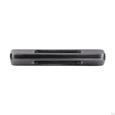 Poignée de meuble allongée 2394 32 argent antique brossé
