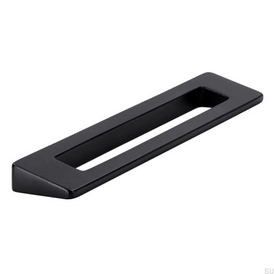 Poignée de meuble allongée 2394 96 Métal Noir Mat
