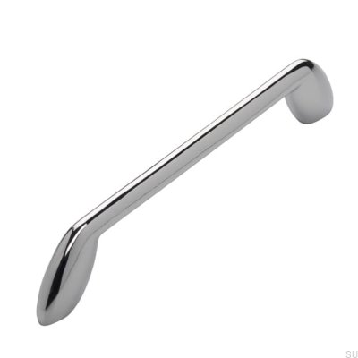 Poignée de meuble allongée 2392 160 Chrome poli