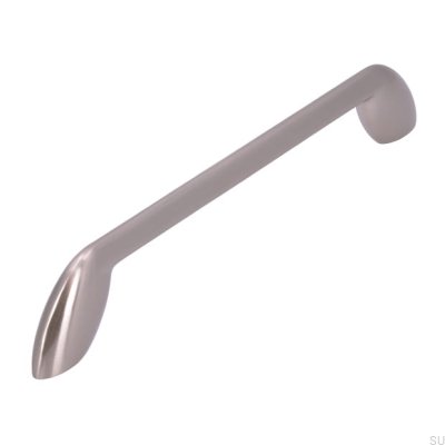 Poignée de meuble allongée 2392 160 Nickel brossé
