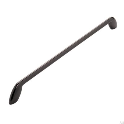 Poignée de meuble allongée 2392 320 Anthracite Poli