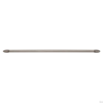 Poignée de meuble allongée 2392 320 Nickel brossé