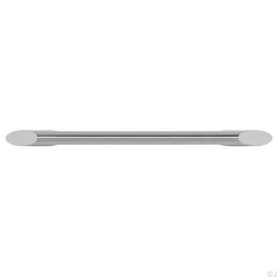 Poignée de meuble oblong 2415 160 Chrome poli