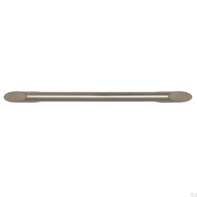 Poignée de meuble allongée 2415 160 Nickel brossé