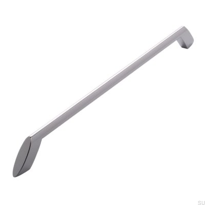 Poignée de meuble oblong 2415 320 Chrome poli