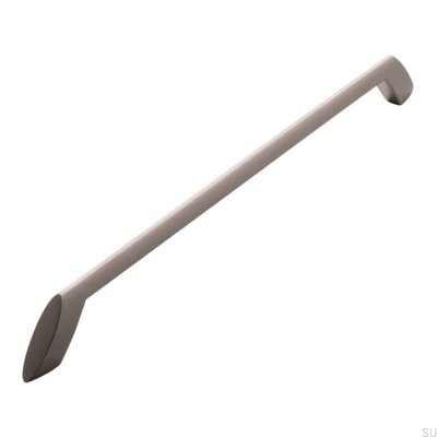 Poignée de meuble allongée 2415 320 Nickel brossé