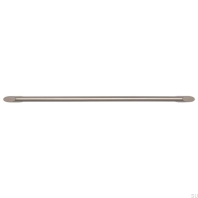 Poignée de meuble allongée 2415 320 Nickel brossé