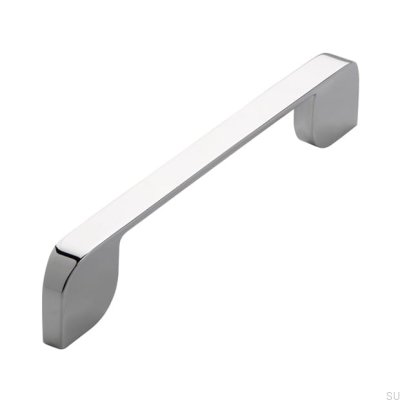 Poignée de meuble allongée 2391 160 Chrome poli