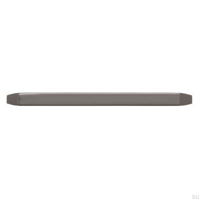 Poignée de meuble allongée 2391 160 Anthracite Poli
