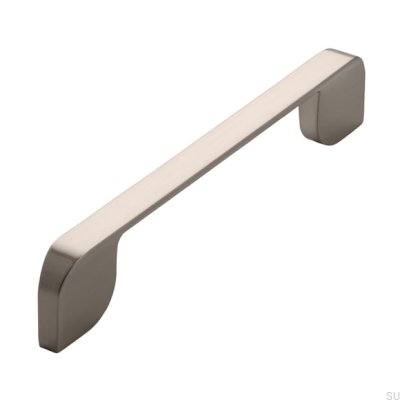 Poignée de meuble allongée 2391 160 Nickel brossé
