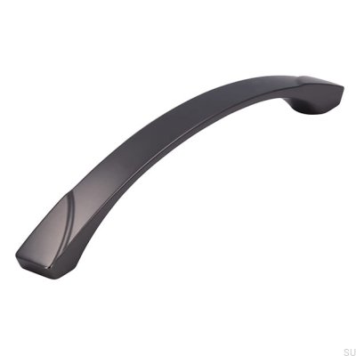 Poignée de meuble oblong 2414 160 Anthracite Brossé