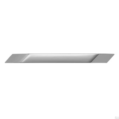 Poignée de meuble oblong 2381 160 Chrome poli