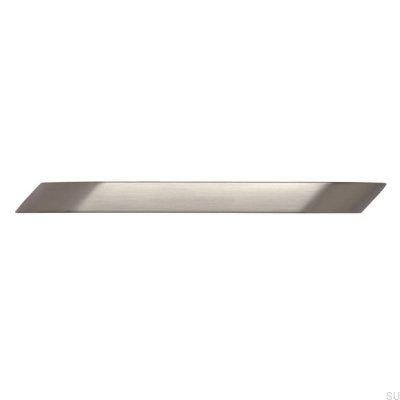 Poignée de meuble allongée 2381 160 Nickel brossé