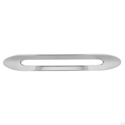 Poignée de meuble allongée 2374 160 Chrome poli