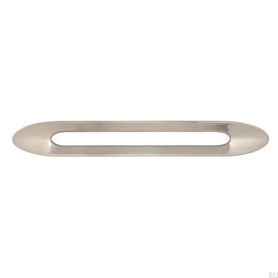 Poignée de meuble allongée 2374 160 Nickel brossé