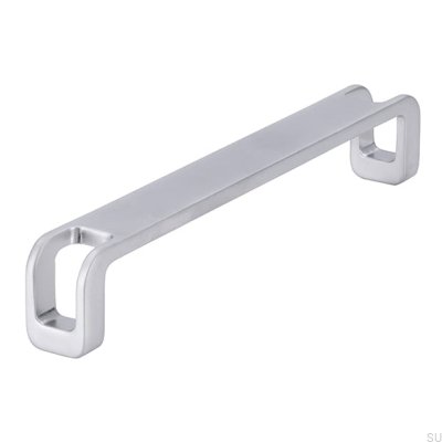 Poignée de meuble allongée 2285 160 Chrome brossé
