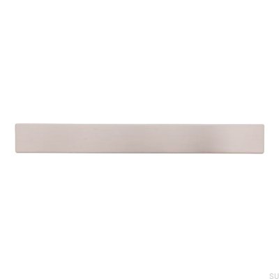 Poignée de meuble allongée 2157 128 Nickel brossé
