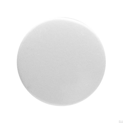 Bouton de Meuble 819 Métal Blanc