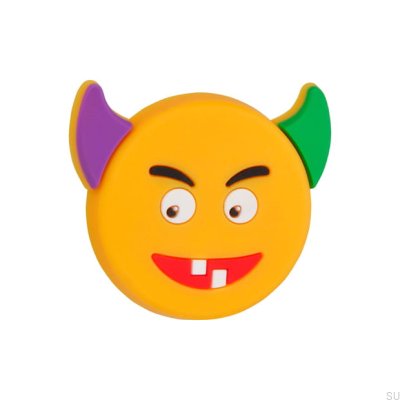 Bouton de meuble Smiley H241 Caoutchouc