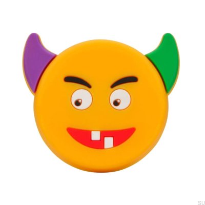 Bouton de meuble Smiley H241 Caoutchouc