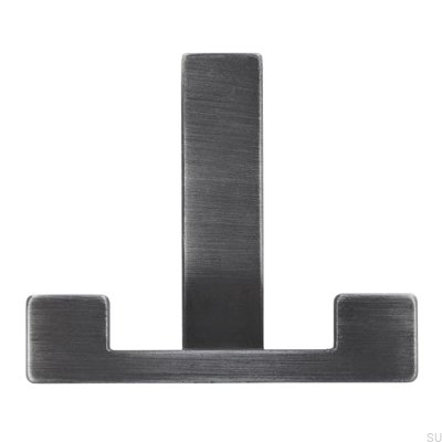 Support mural 2325 32 Argent Antique Brossé