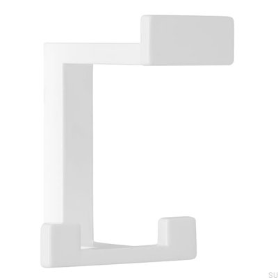 Support mural 2324 32 Métal Blanc