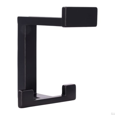 Support mural 2324 32 Métal Noir Mat