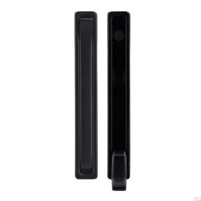 Cintre de meuble encastré 2227 Métal Noir Mat