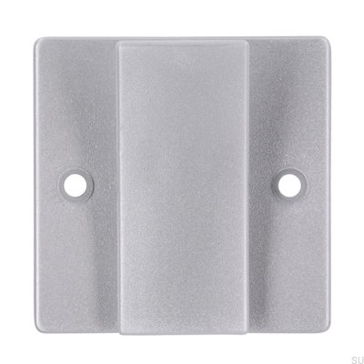 Crochet Mural H240 Plastique Argent