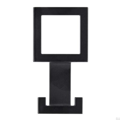 Support mural 2434 24 Métal Noir Mat