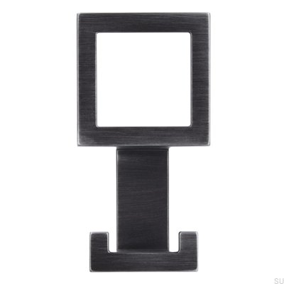 Support mural 2434 24 Argent Antique Brossé