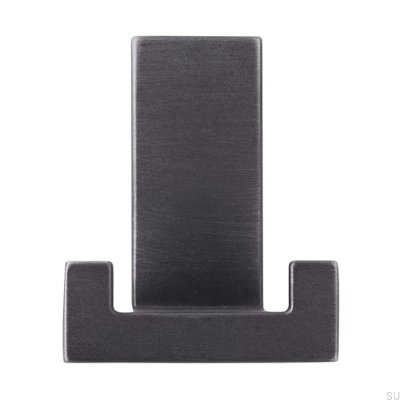 Support mural 2435 24 Argent Antique Brossé