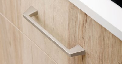 Poignée de meuble longitudinale Kado 160 Nickel brossé
