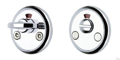 Serrure standard scandinave Classic-49 en chrome poli